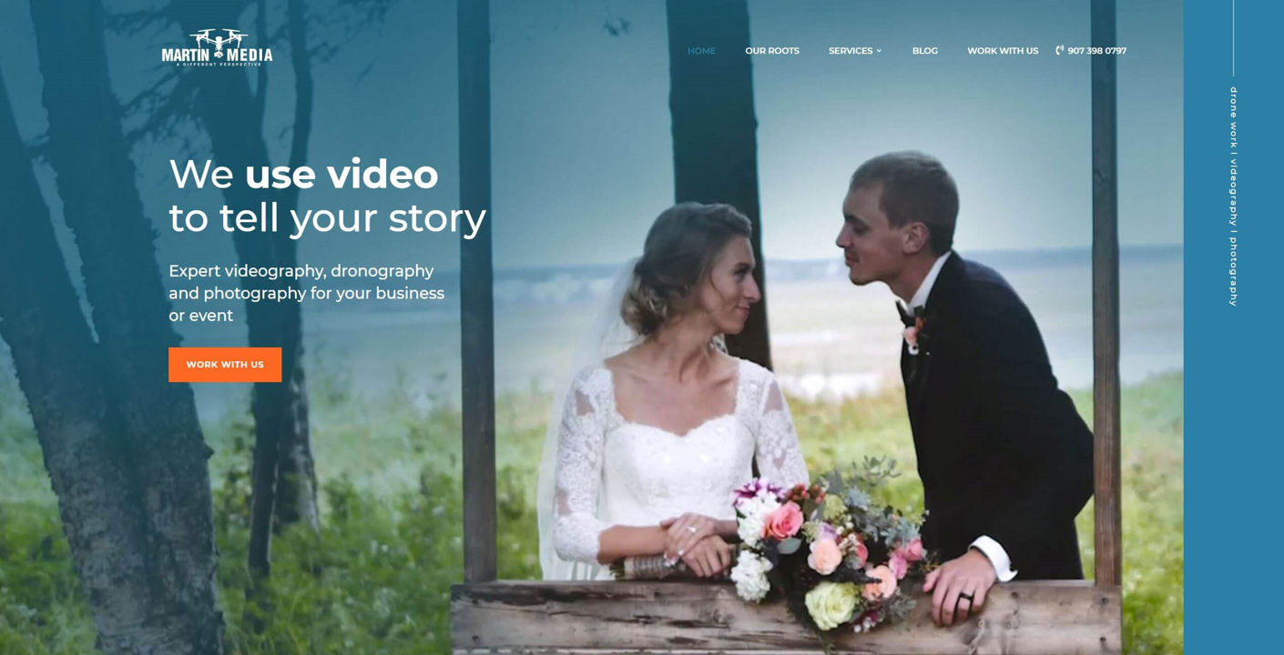 Martin Media Website Design